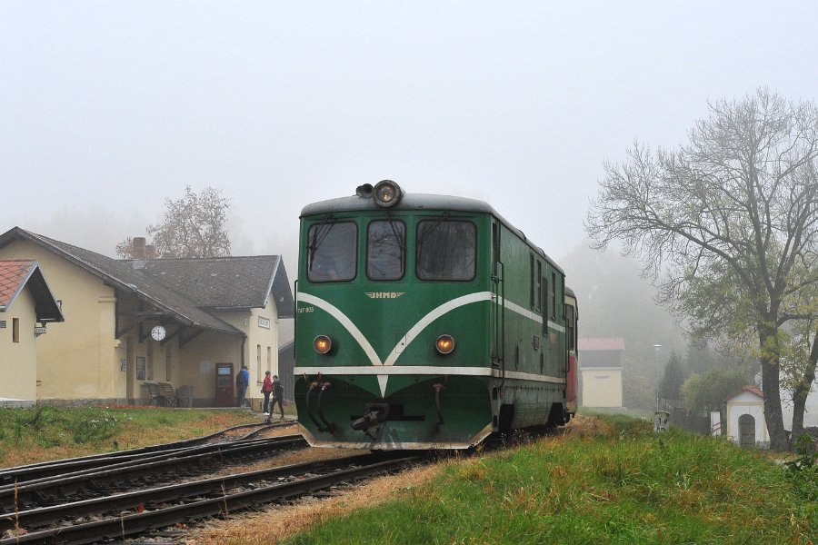 2018.10.20 JHMD T47.005 Jindřichův Hradec - Nová Bystřice (6)